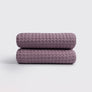 Κουβέρτα Πικε Naf Naf Cotton Waffle Pique purple-220 X 240 100% Βαμβάκι